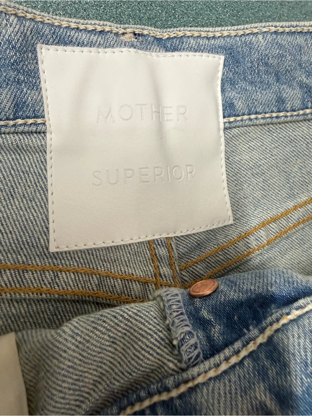 Mother “The Tripper Cut Off Fray” Jean Shorts Women’s 30 - Picture 9 of 13